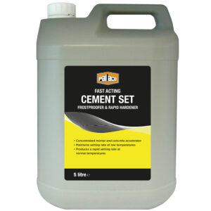 CEMENT SET - Anti-freeze & rapid set accelerator