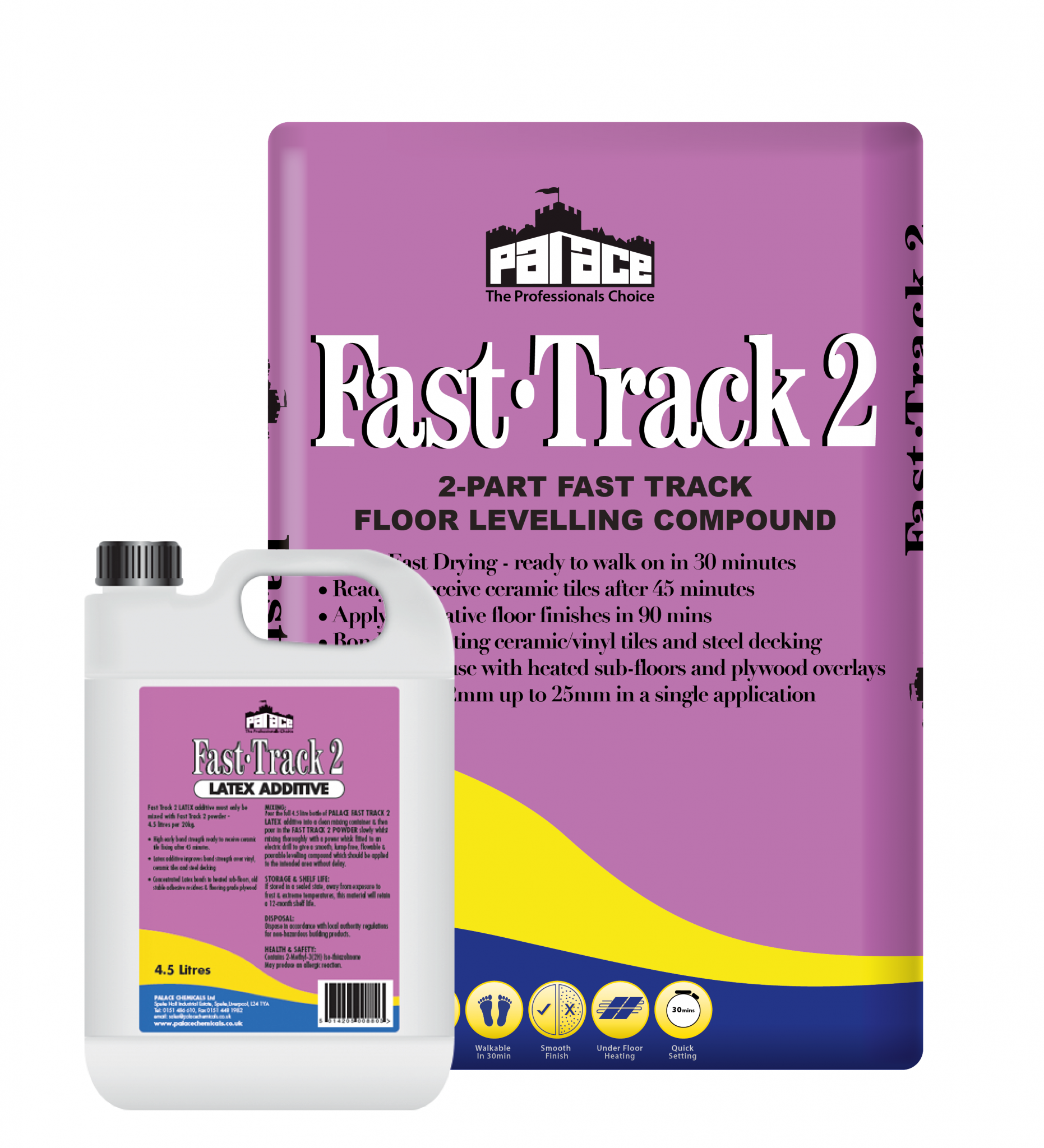 FastTrack 2 (2Part) Floor Leveller Palace Chemicals