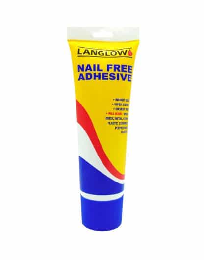Nail Free adhesive in a handy tube