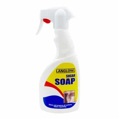 A bottle of sugar soap trigger spray